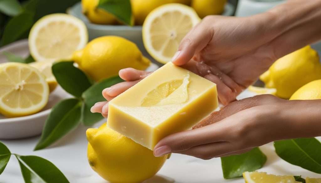 Lemon Feste Seife Anwendung und Inhaltsstoffe