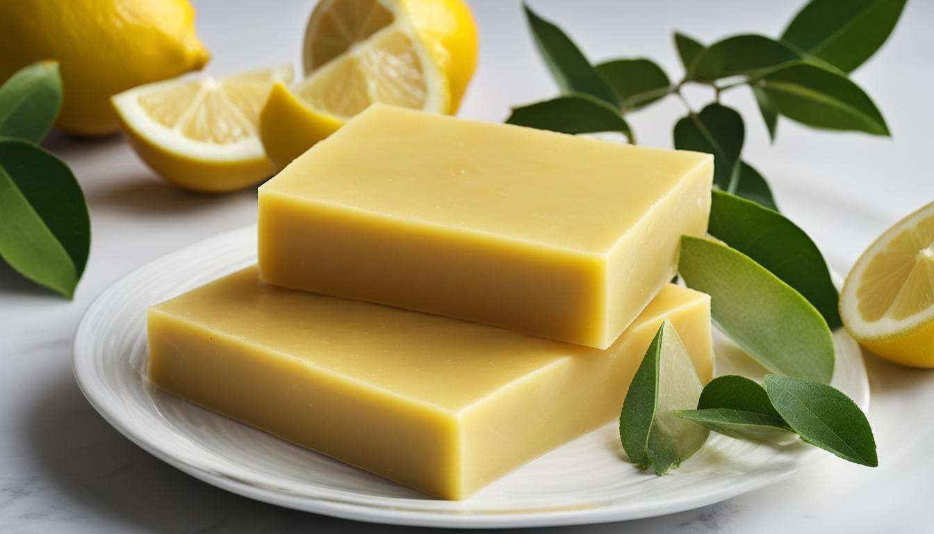 Lemon Feste Seife: Erfrischend und Belebend